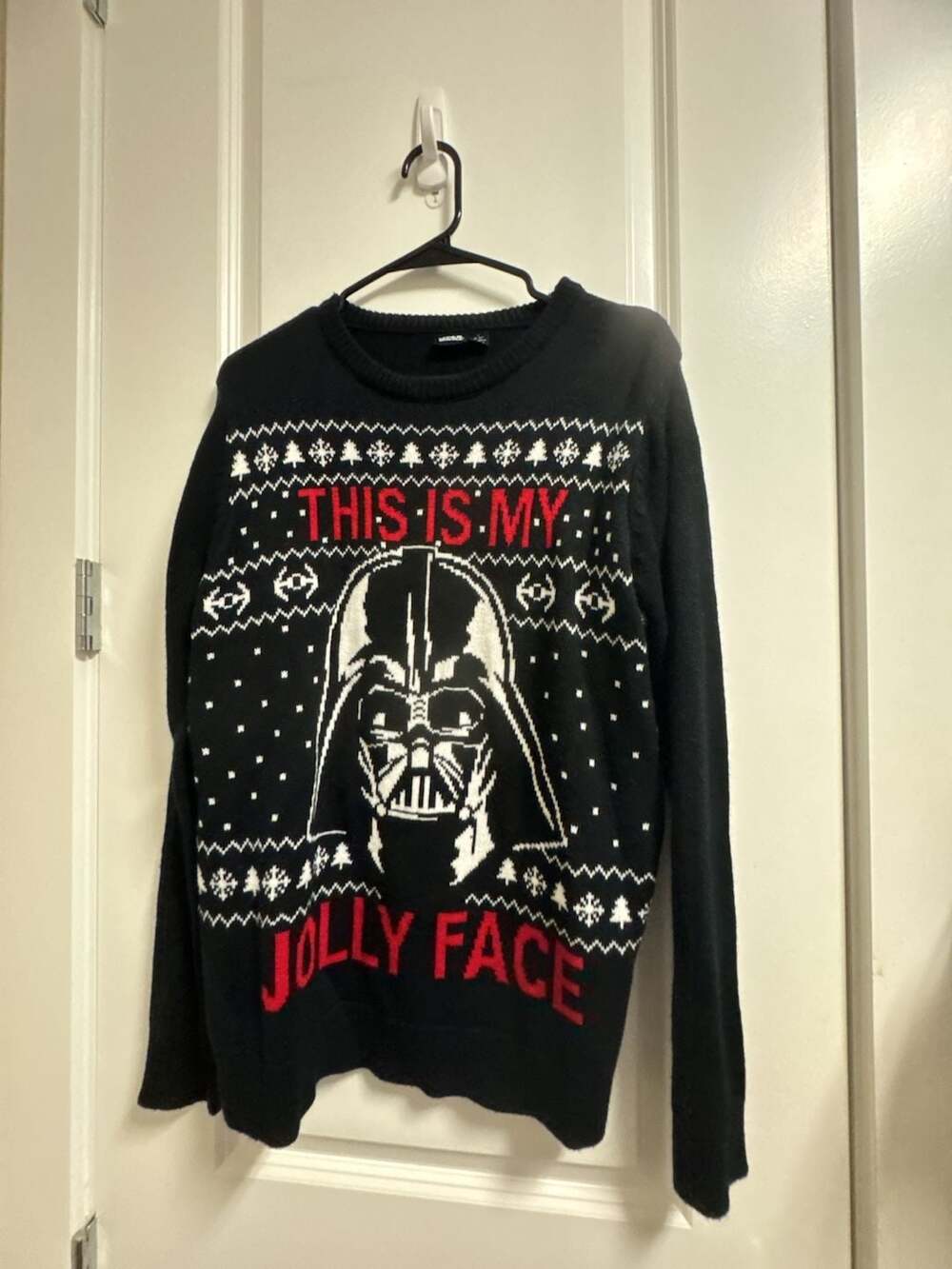 Star Wars Darth Vader 'This Is My Jolly Face' Ugly Christmas Sweater